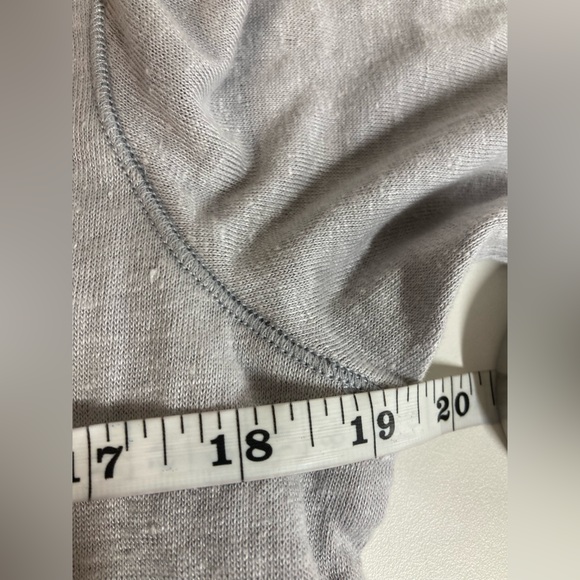 Soft Surroundings Go Lively Gray Cotton Modal Long Cardigan Size Small - Picture 11 of 12